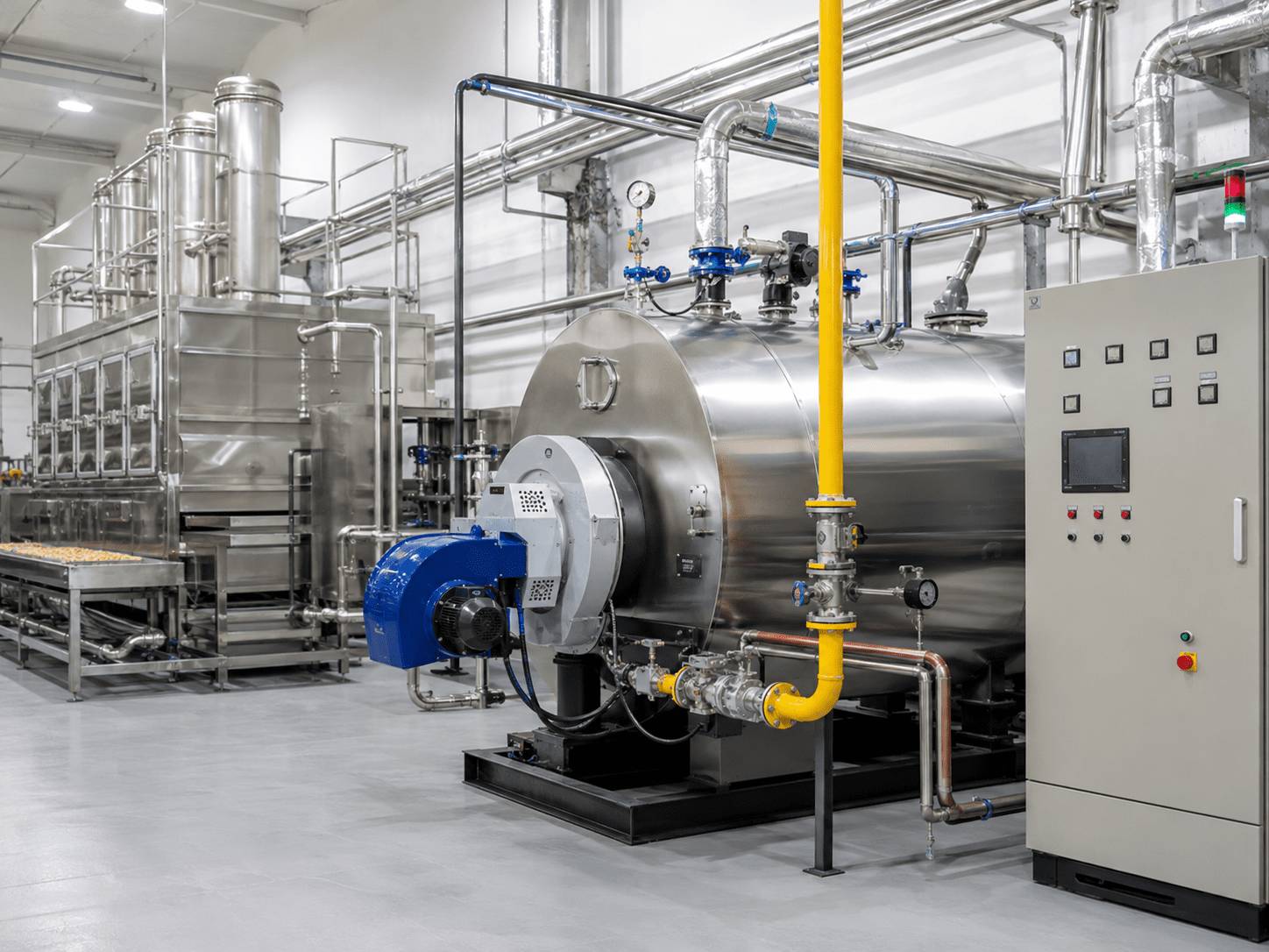 Industrial Burner for Food Processing Heat